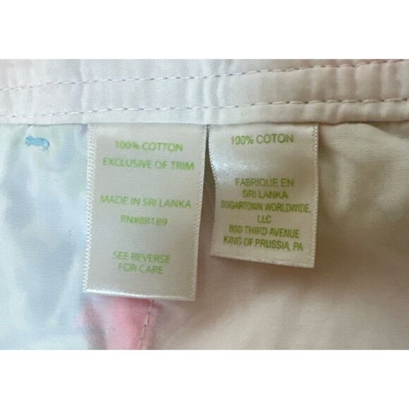 Lilly Pulitzer Womens The Callahan Neon Multicolor Short, Size 4 - Picture 10 of 10